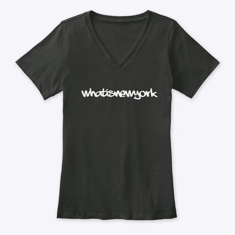 'WhatIsNewYork' White Font