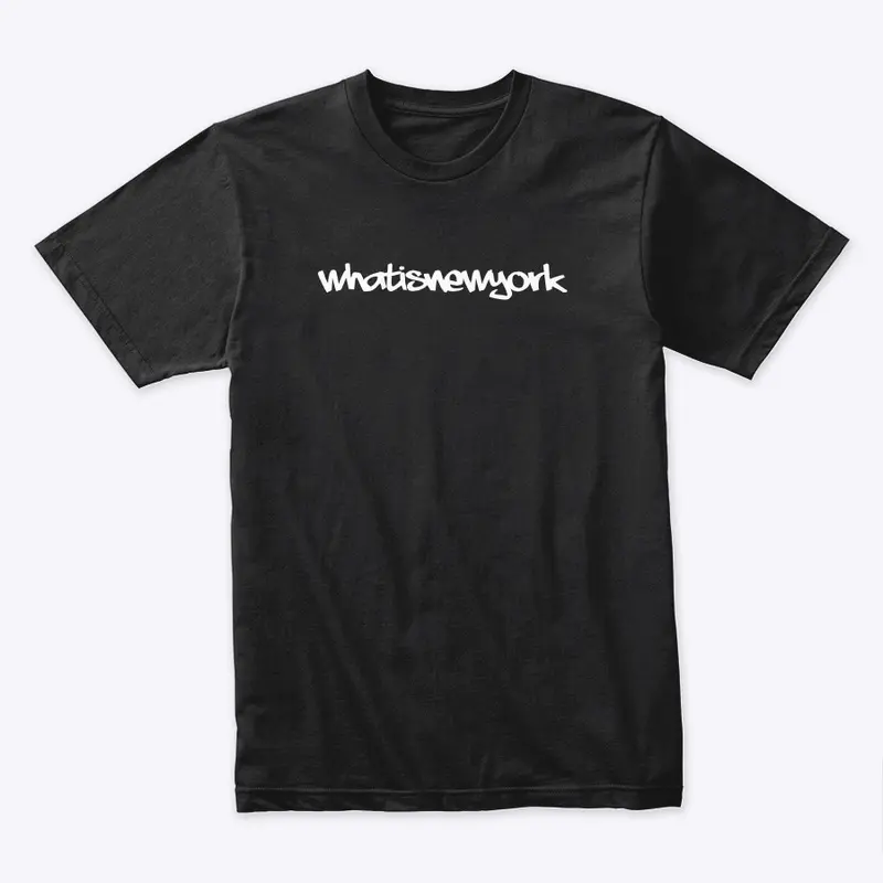 'WhatIsNewYork' White Font